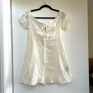 NWT URBAN OUTFITTERS LINEN BABYDOLL DRESS